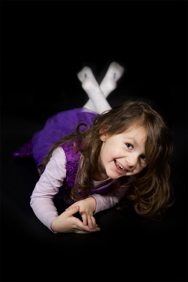 portrait photo d'enfant en studio à Grenoble